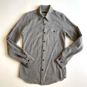 Unis New York Wool Linen Gray flannel size small